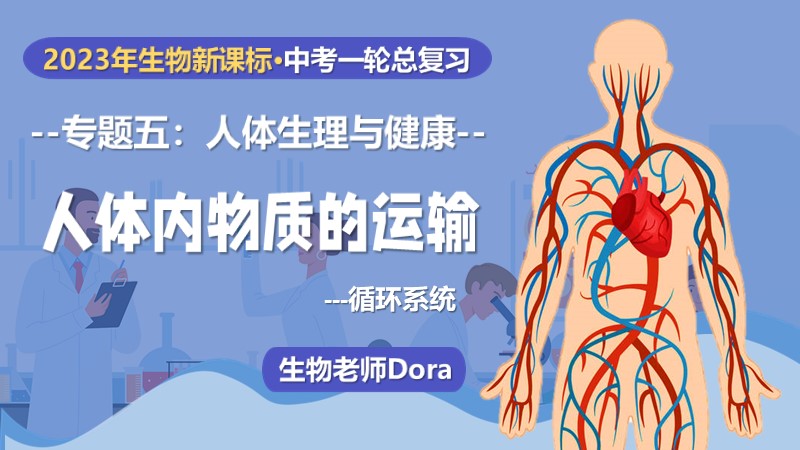Dora的生物课堂 |中考复习专题5.2：人体内物质的运输-循环系统